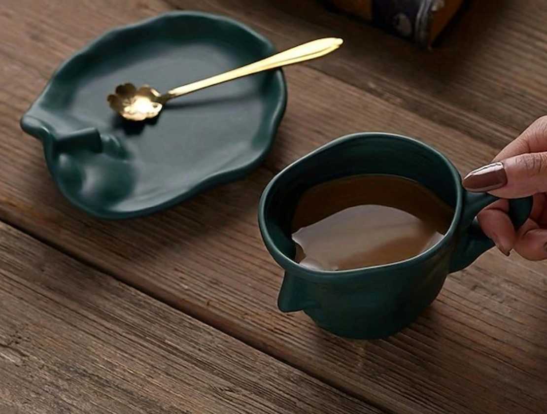 Double Face Cup tea coffee luxury  Discover Your Signature Mug !!