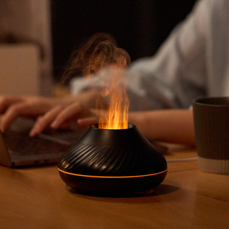 Warm Flamme Arôme Humidifier