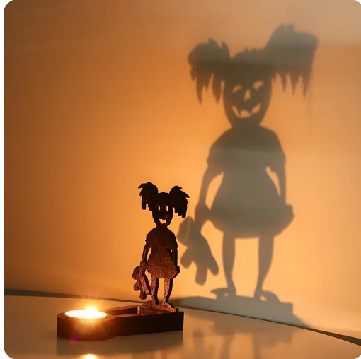 Halloween Ghost Candle Holder, Christmas Decoration, Hereafter, Candlestick Ornament