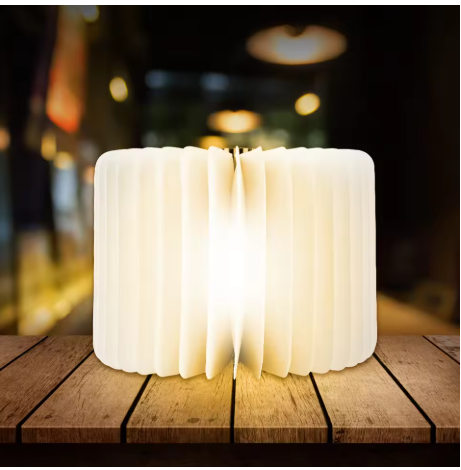 Magic Wooden Book Lamp – 360° Foldable USB Reading Light with Soft Glow & Long Battery Life for a Cozy Home Ambience