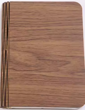 Magic Wooden Book Lamp – 360° Foldable USB Reading Light with Soft Glow & Long Battery Life for a Cozy Home Ambience