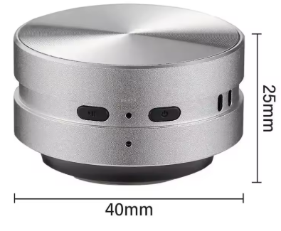 Wireless Bone Conduction Speaker, Bluetooth Compatible, TWS Stereo, Dual Sound, Humbird Mini Audio Box with Calling Function and FM Radio