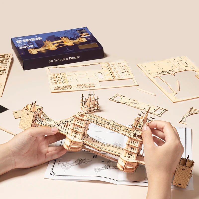 3D Wooden Puzzle Gift