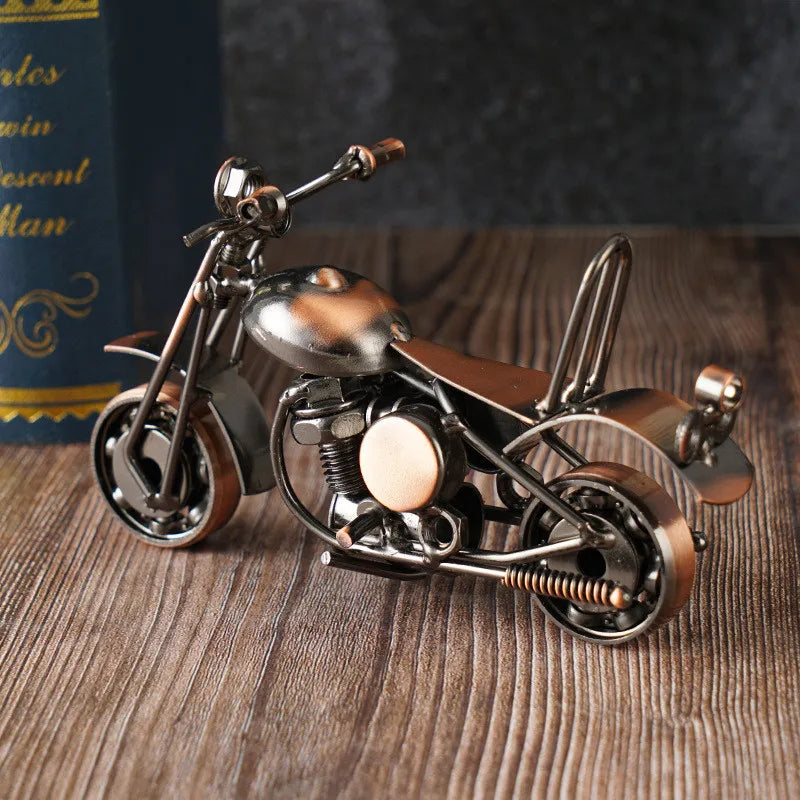 Iron Art Motorcycle Model Decor