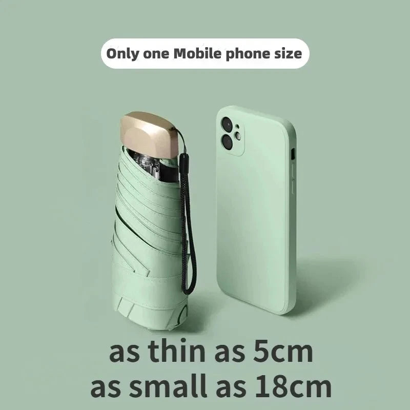 Innovative Pocket Sunny and Rainy Umbrella