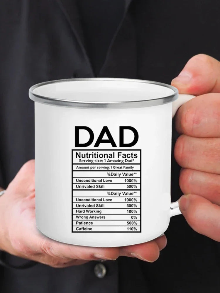 Father's day Nutritional Facts Coffee Mug