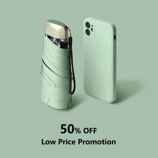 Innovative Pocket Sunny and Rainy Umbrella