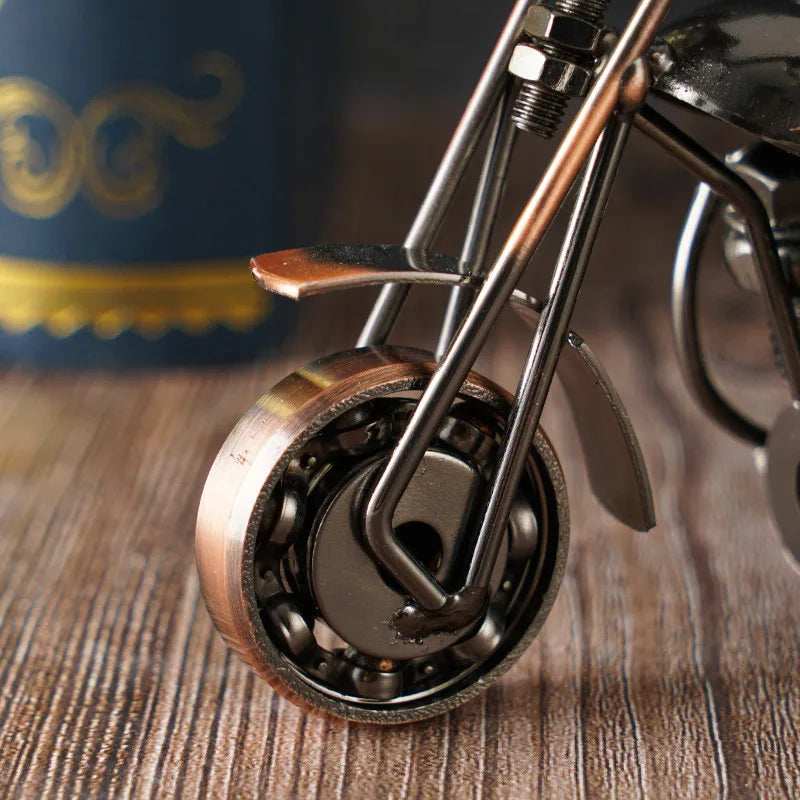 Iron Art Motorcycle Model Decor