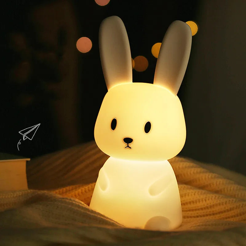 Cute Pure  Bunny Light Night