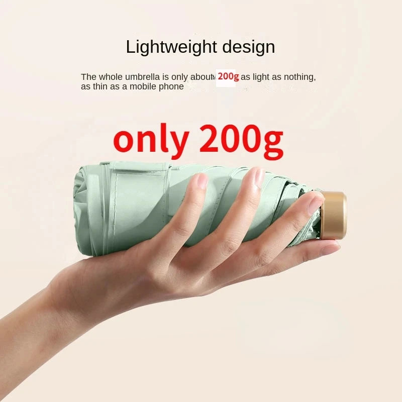 Innovative Pocket Sunny and Rainy Umbrella