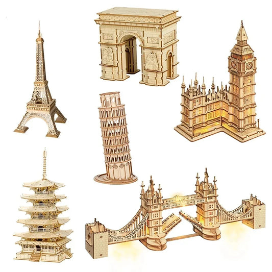 3D Wooden Puzzle Gift