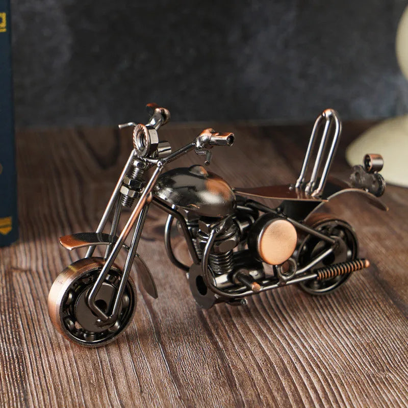 Iron Art Motorcycle Model Decor