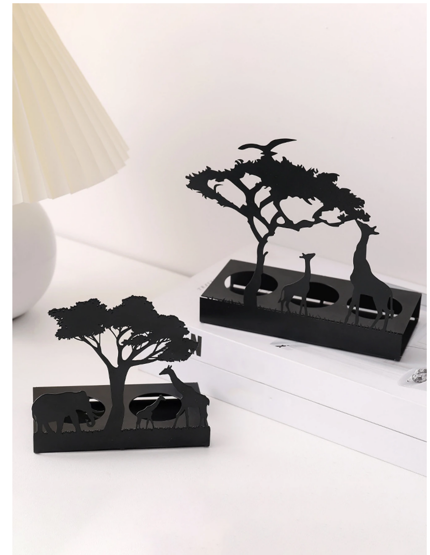 Creative Iron Candlestick for Restaurant Table Decoration Romantic Dinner