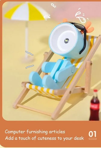 Cute Portable LED Folding Desk Lamp