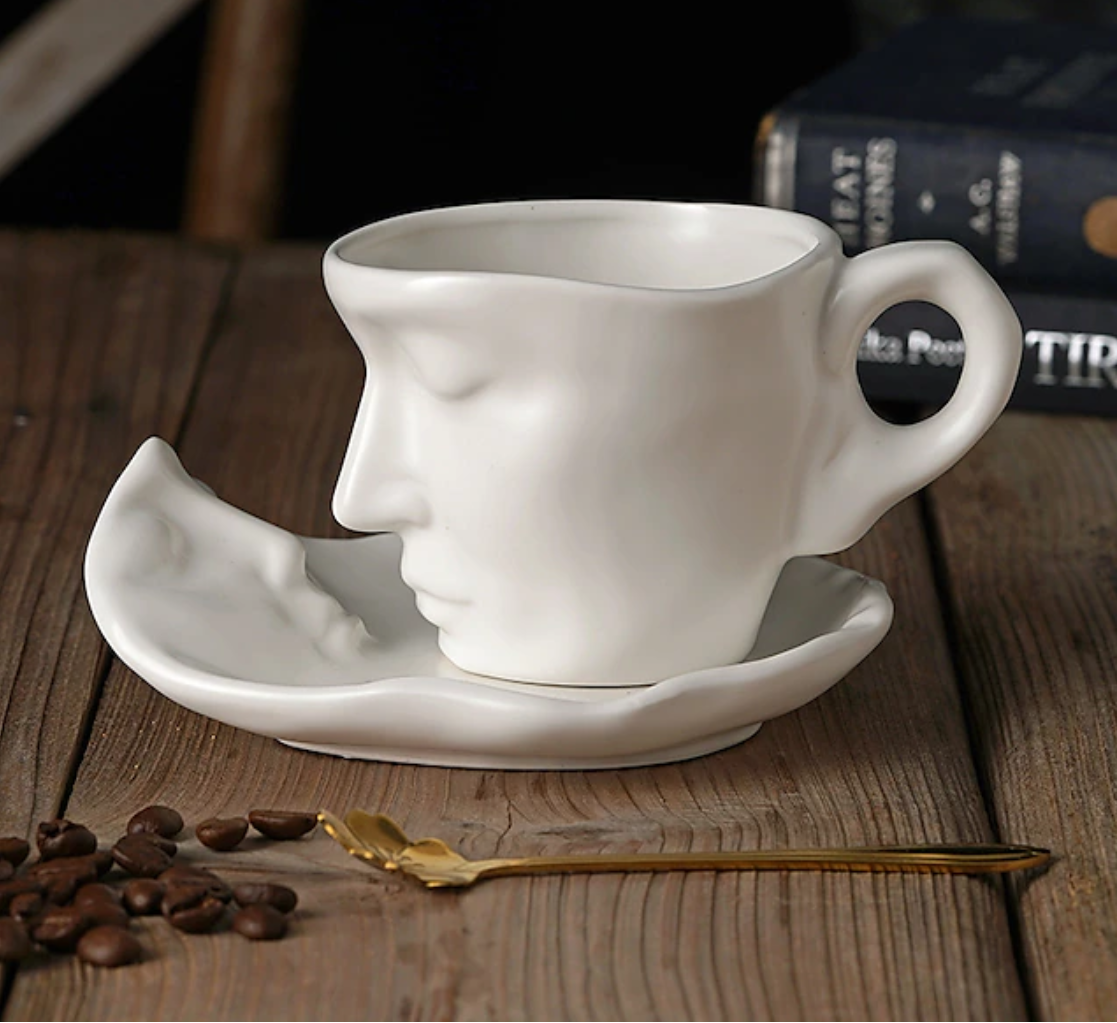 Double Face Cup tea coffee luxury  Discover Your Signature Mug !!
