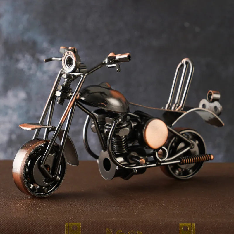 Iron Art Motorcycle Model Decor