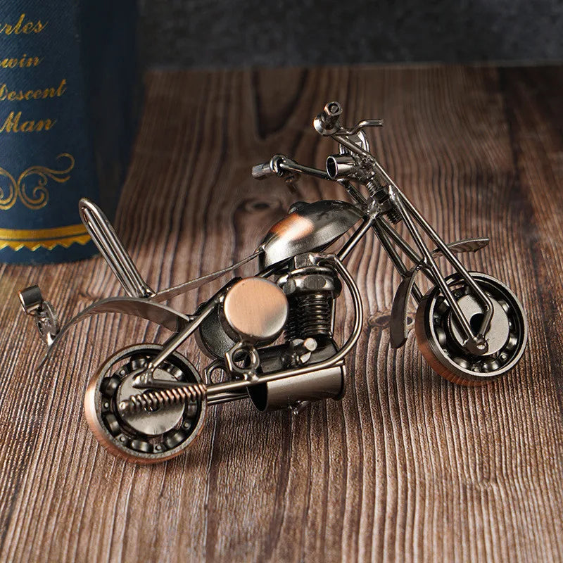 Iron Art Motorcycle Model Decor