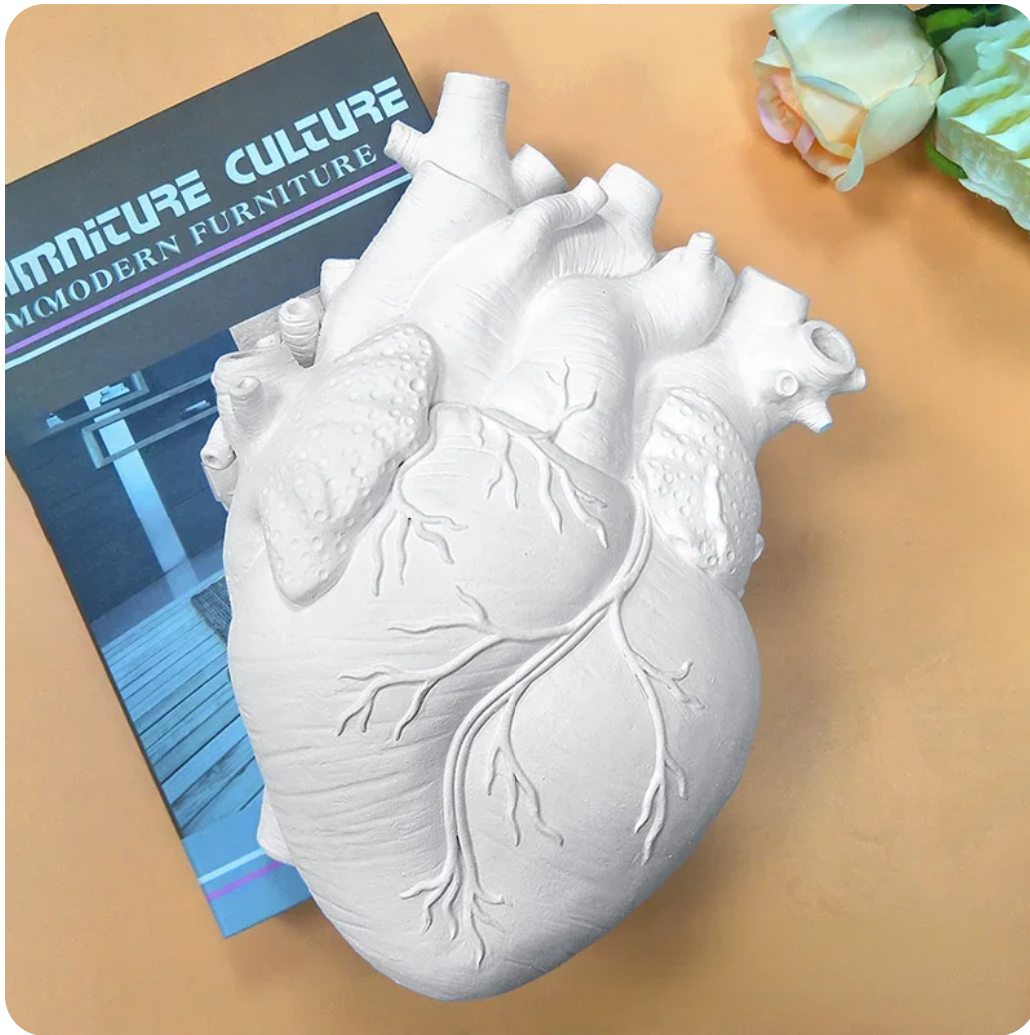 Heart Vase Flower Connection