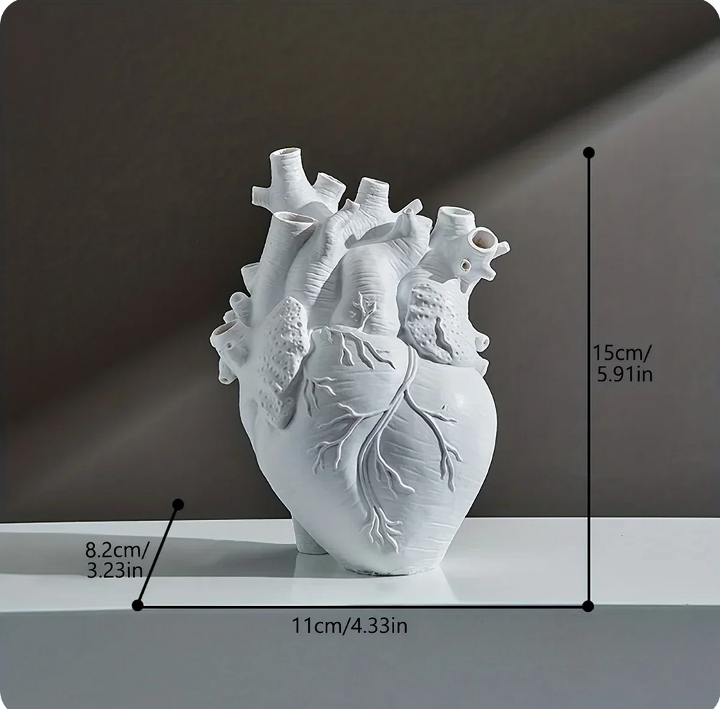 Heart Vase Flower Connection